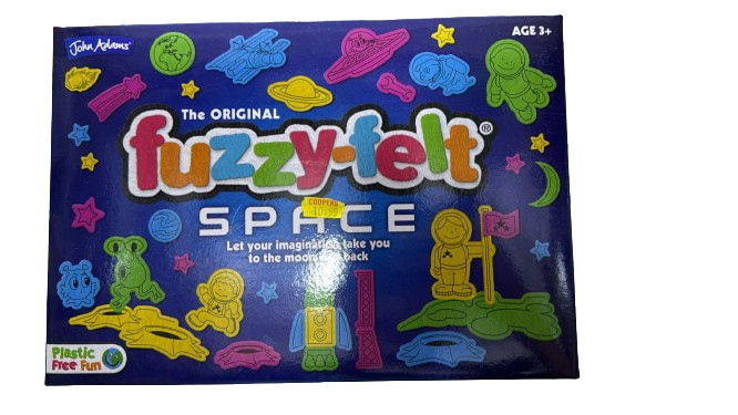 Fuzzy felt kids space