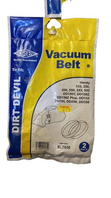 Vacuum Belt Dirt devil