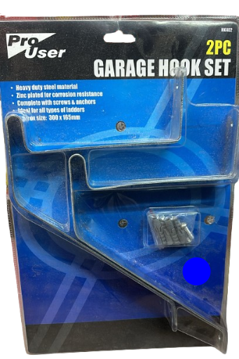 Pro user  Garage hook set 2pk 300x165