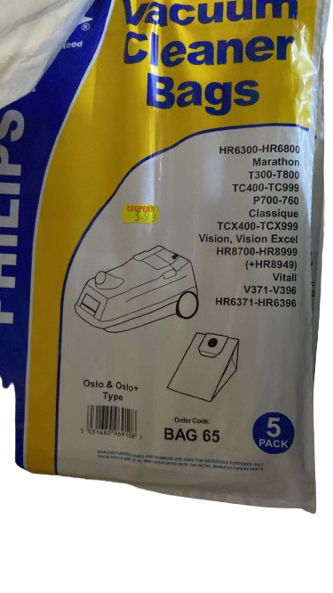 Vacuum Cleaner philips bags