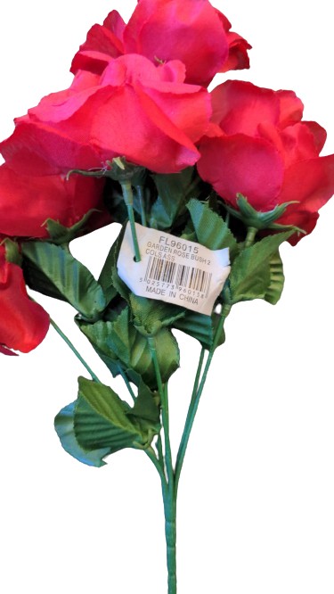Rosier de jardin Colsasse Fleurs artificielles