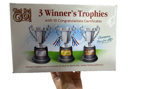 Winner;s trophies certificates