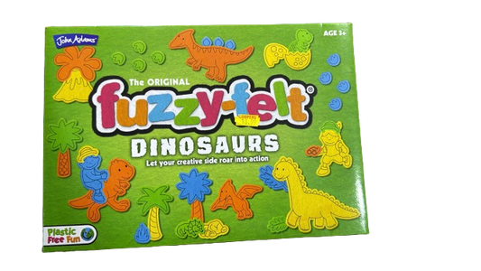 Fuzzyfelt dinosaurs toy