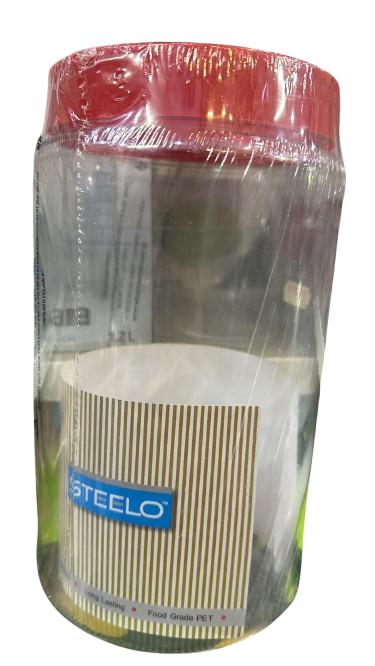 Bocaux en plastique avec couvercle à vis