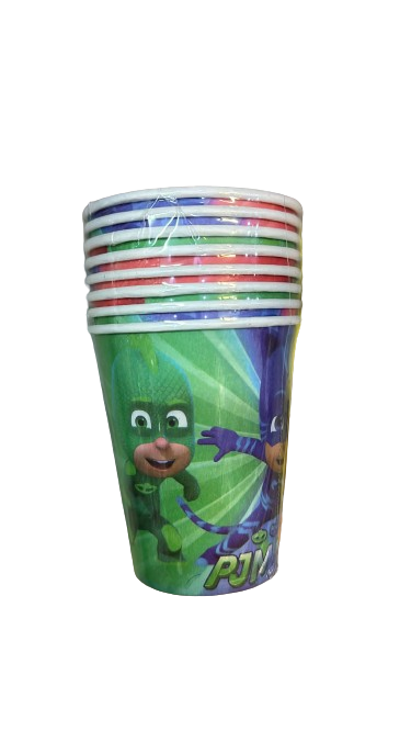 PJ Mask 8 gobelets de fête