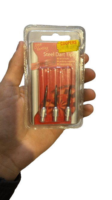 Steel dart tips