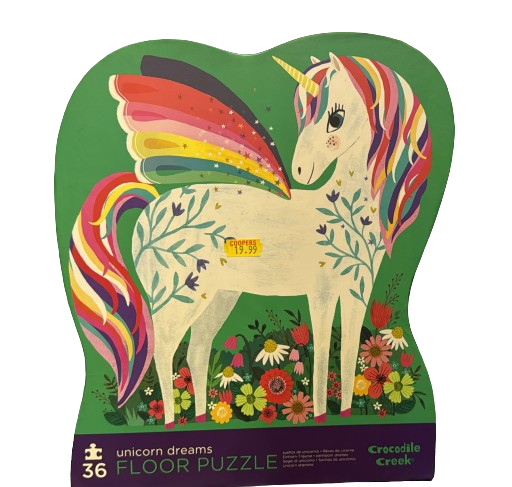 Casse-tête au sol rêves de licorne