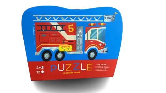 puzzle fire truck