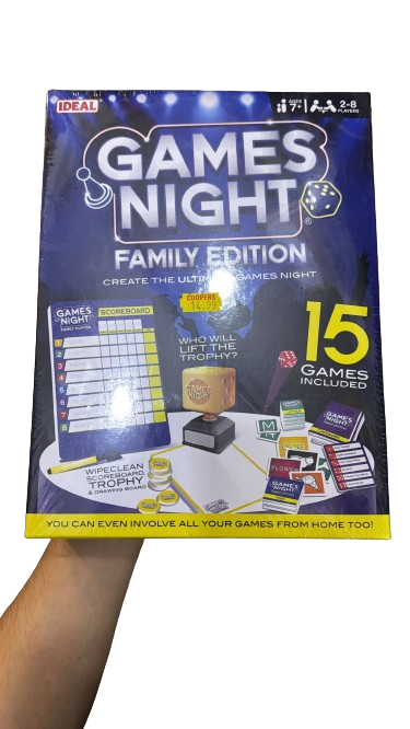 Soirée jeux en famille