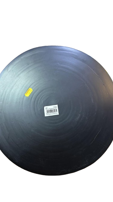 Valva round chopping board charcoal