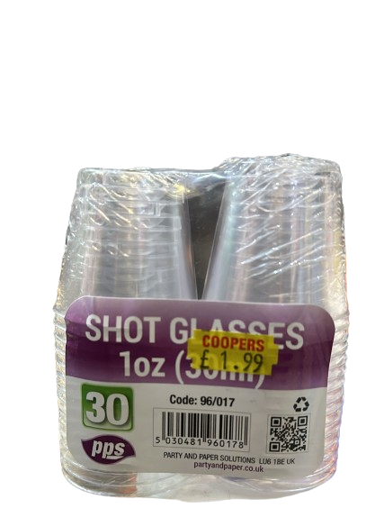 Shot glasses(30ml )30pcs