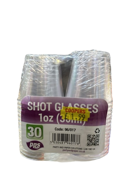 Shot glasses(30ml )30pcs