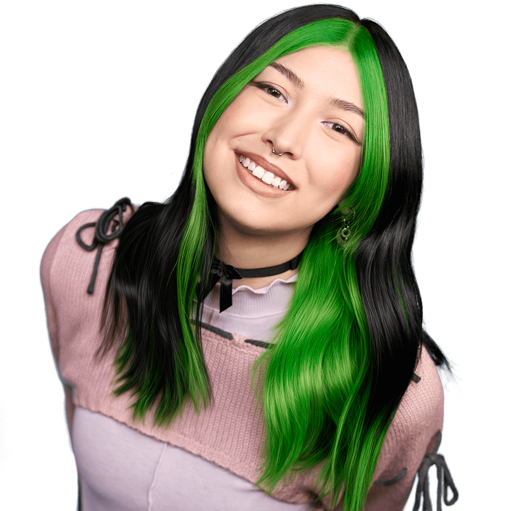 Schwarzkopf LIVE VIVID GREEN SEMI-PERMANENT COLOUR 024