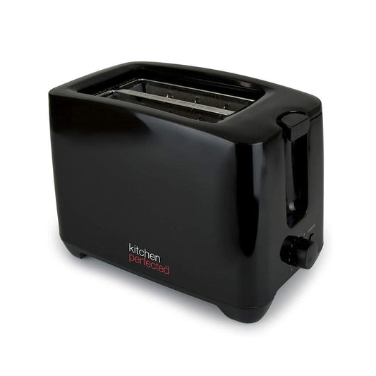 KitchenPerfected 2 Slice extra-wide slot Toaster - Black