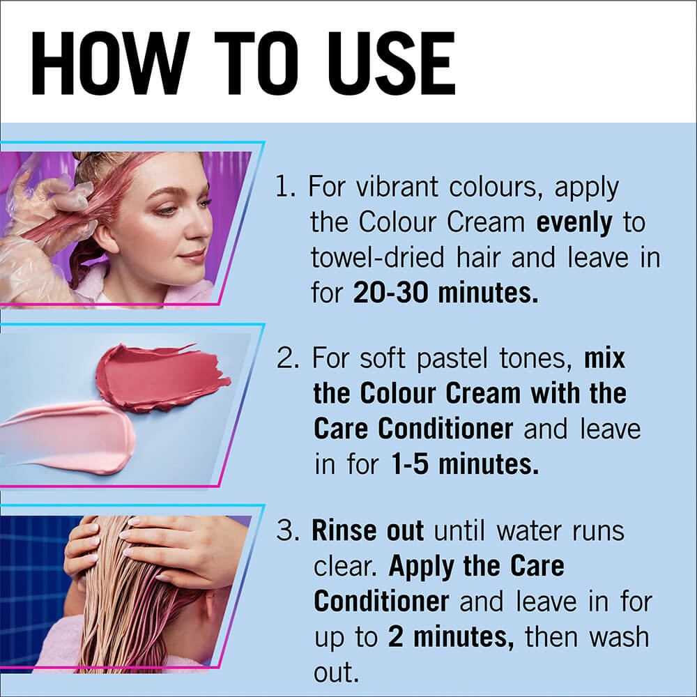 Schwarzkopf LIVE DUSTY ROSE SEMI-PERMANENT COLOUR 025