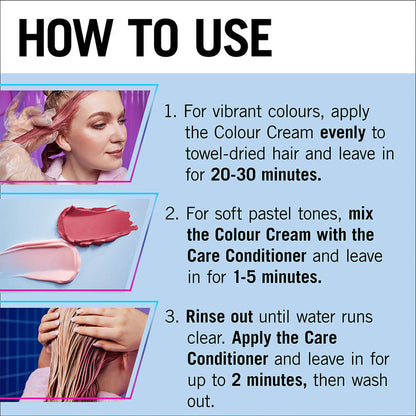 Schwarzkopf LIVE DUSTY ROSE SEMI-PERMANENT COLOUR 025