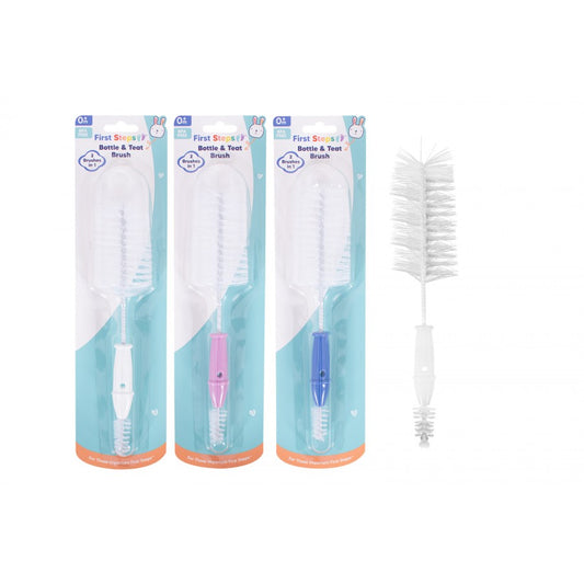Baby Bottle & Teat Brush Assorted Colors