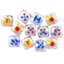 TRANSPARENT DICE