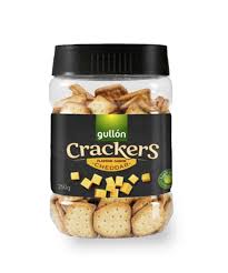 Gullon Crackers With Cheddar Cheese Flavour 250g