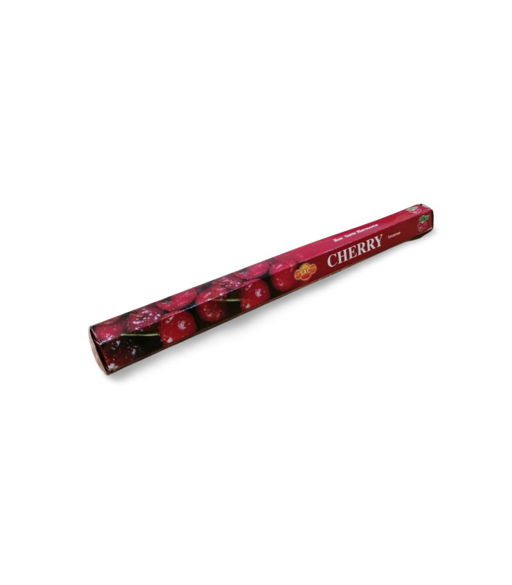 Encens Cerise SAC Boîte Hexagonale 20 Bâtonnets
