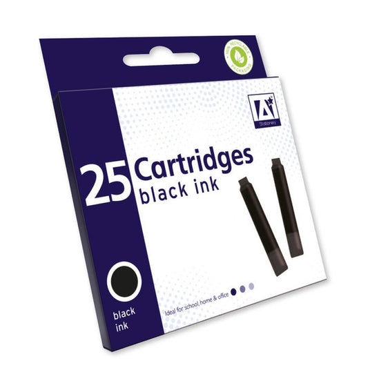 25 Cartridges black ink