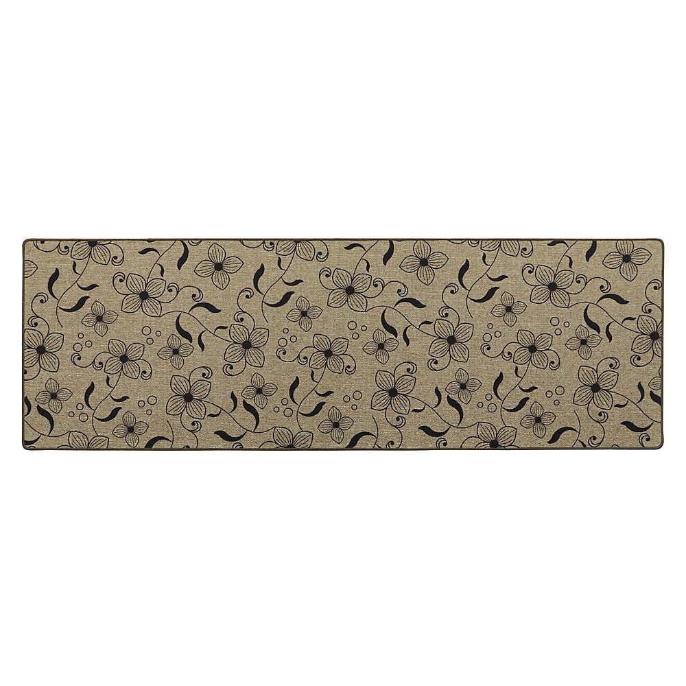 Chemin de table JVL Elegance Flowers, 50x150cm