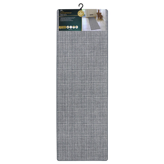 Tapis de Couloir Jvl Elegance - 50x150cm Gris