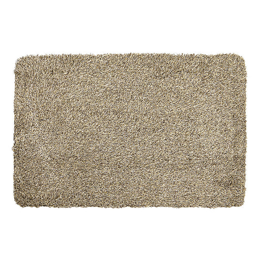 JVL Kensington Machine Washable Barrier Doormat 50x75cm Brown