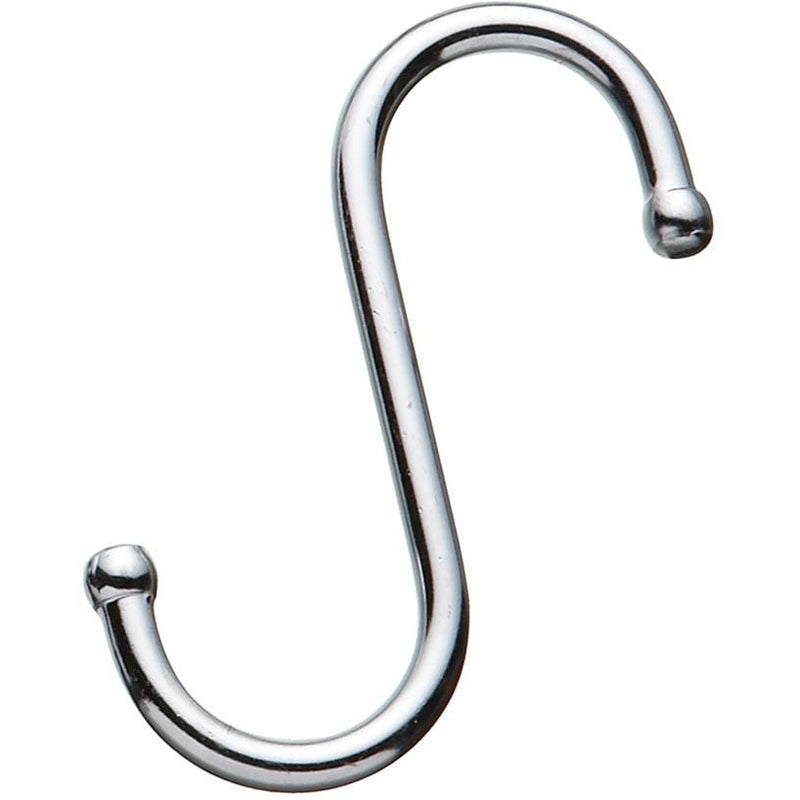 Kitchen 'S' Hooks, CP 75mm (3") 1pk