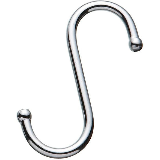 Kitchen 'S' Hooks, CP 75mm (3") 1pk