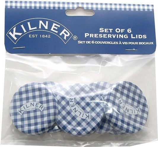 Kilner Lot de 6 couvercles de conservation
