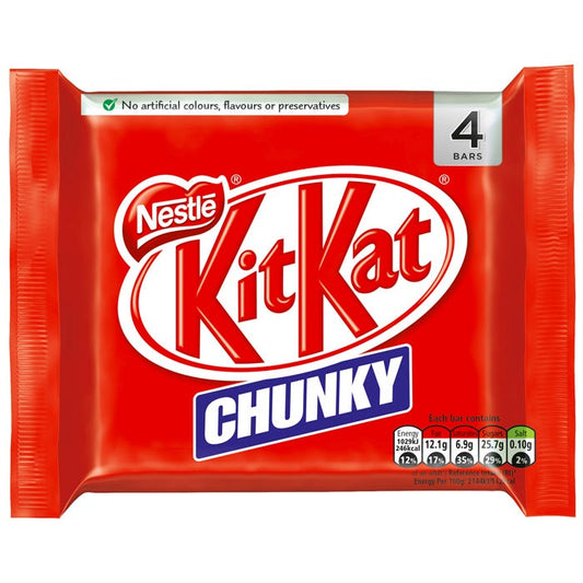 Nestle KitKat Chunky, 32g (Pack of 4)