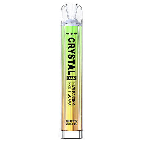 Crystal Bar Kiwi Passion Fruit Guava 600 puffs