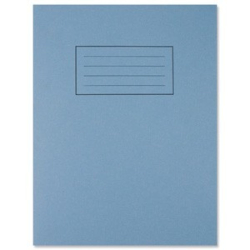 229x178mm Lined Blue Exercise Book - 80 Pages -