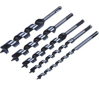 Amtech 5 Piece SDS Auger Drill Bit Set - 230mm Length