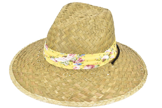 Sublimez votre style avec un chapeau de paille à large bord pour femme de 57 cm
