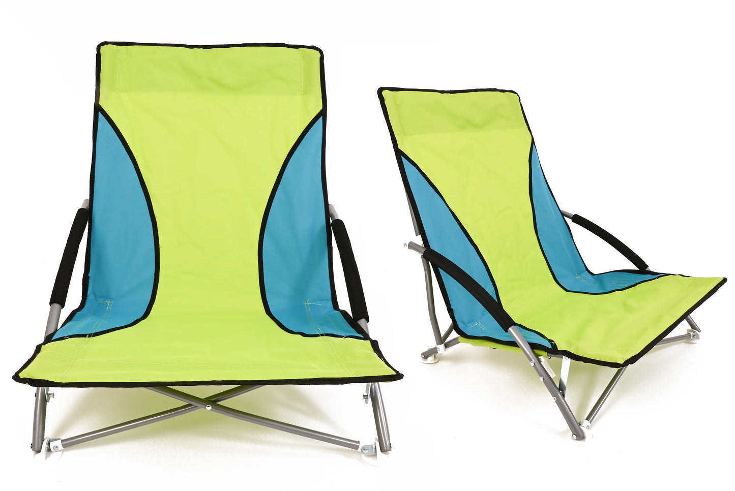 La meilleure chaise de plage pliante avec accoudoirs en mousse | Confortable et portable