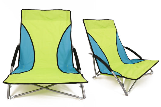La meilleure chaise de plage pliante avec accoudoirs en mousse | Confortable et portable