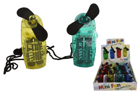 the Latest B/O Transparent Colour Fans - Variety Pack Available