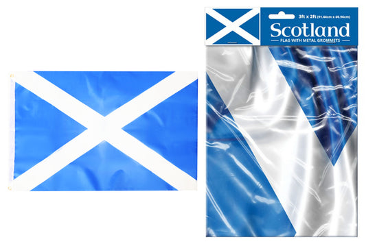 Drapeau Écosse 90 x 60 cm avec œillets métalliques | Drapeaux de qualité supérieure