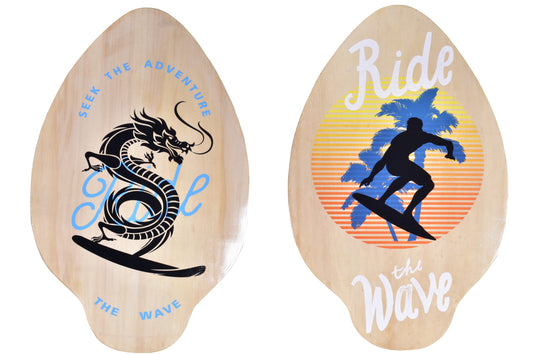 the Best 30" Skimboard with 2 Assorted Designs | Premium Quality
