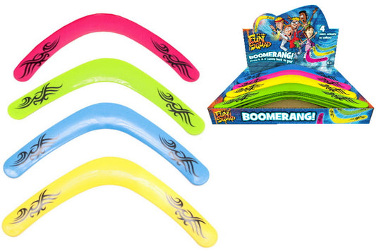 Vibrant Neon Colour Boomerang