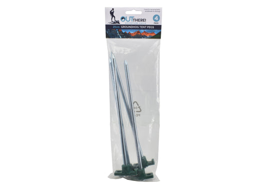 Upgrade Your Camping Gear with 25cm Rock Pegs (4pc In Bag) - Out Ther