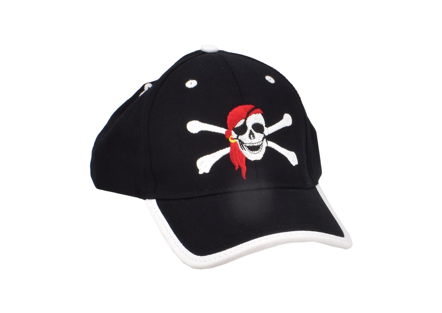 Casquette de baseball pirate en coton premium pour enfant 54 cm