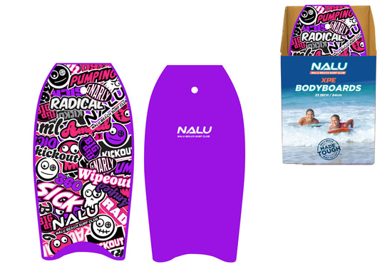Bodyboard Xpe 33" Premium à l'unité - Violet
