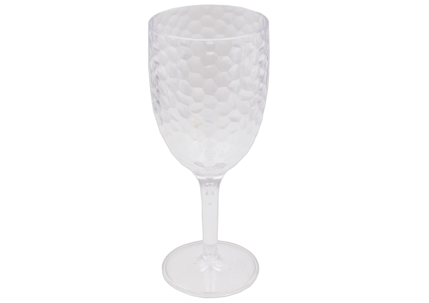 Verres à vin en plastique haut de gamme pour des réceptions élégantes