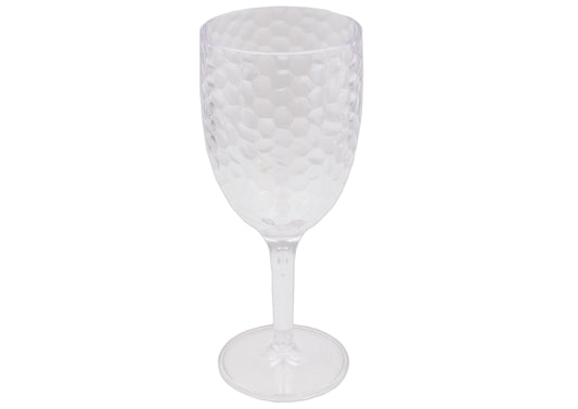 Verres à vin en plastique haut de gamme pour des réceptions élégantes