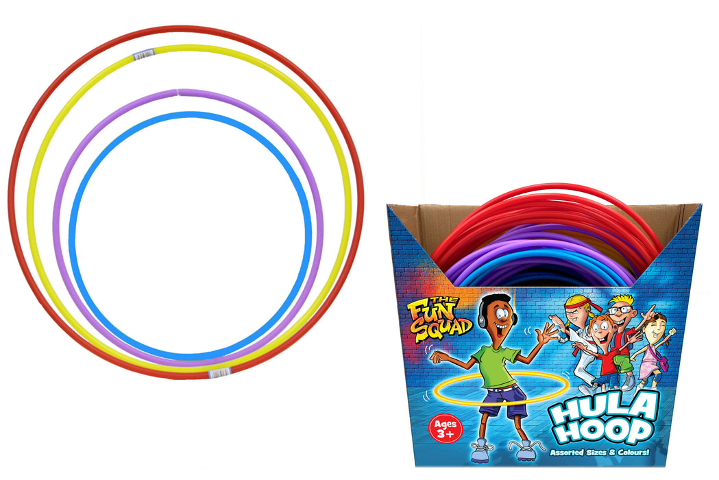 Vibrant Solid Colour Hula Hoops for Fun Workouts