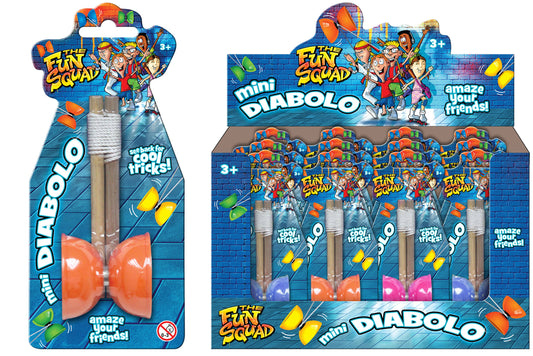 Mini Diabolo On Blistercard: Compact Fun for All Ages