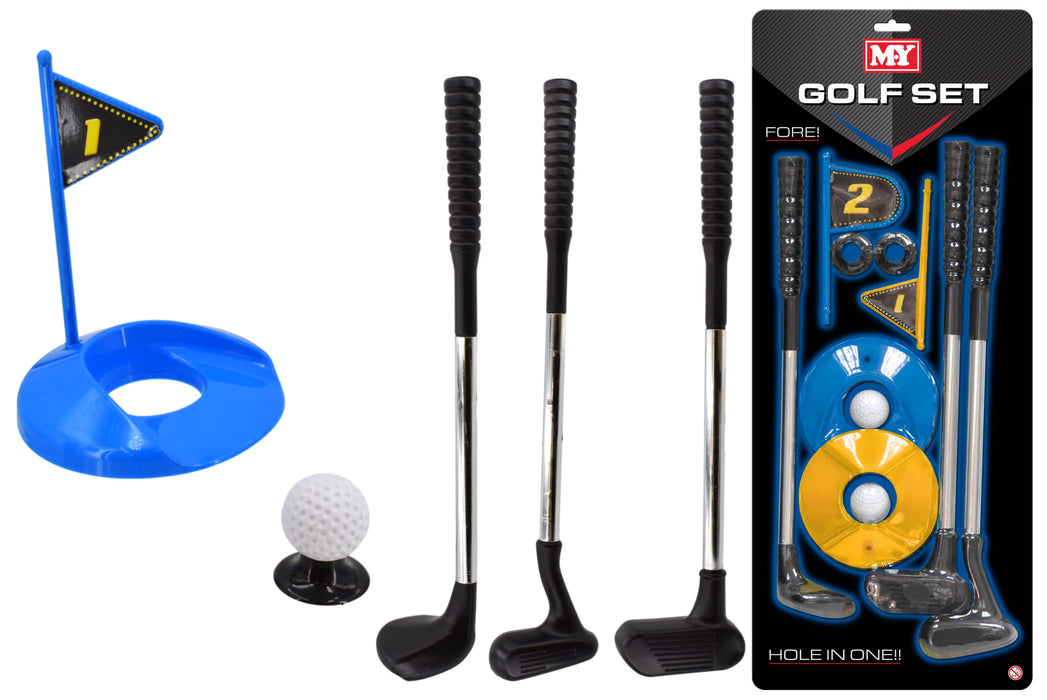 Enhance Your Golf Game with the 3 Club Golf Playset